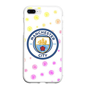 Чехол для iPhone 7Plus/8 Plus матовый с принтом MANCHESTER CITY Манчестер Сити в Курске, Силикон | Область печати: задняя сторона чехла, без боковых панелей | city | club | footbal | logo | manchester | знак | клуб | логотип | логотипы | манчестер | символ | символы | сити | форма | футбол | футбольная | футбольный