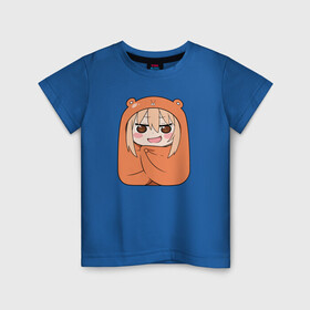 Детская футболка хлопок с принтом Himouto! Umaru-chan  в Курске, 100% хлопок | круглый вырез горловины, полуприлегающий силуэт, длина до линии бедер | Тематика изображения на принте: anime himouto | anime umaru | himoto | himouto | himouto umaru | himouto umaru chan | umaru | umaru chan | аниме | аниме умару | аниме химото | двуличная сестренка умару | умару | химото | химото умару тян