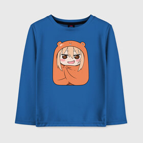 Детский лонгслив хлопок с принтом Himouto! Umaru-chan в Курске, 100% хлопок | круглый вырез горловины, полуприлегающий силуэт, длина до линии бедер | anime himouto | anime umaru | himoto | himouto | himouto umaru | himouto umaru chan | umaru | umaru chan | аниме | аниме умару | аниме химото | двуличная сестренка умару | умару | химото | химото умару тян