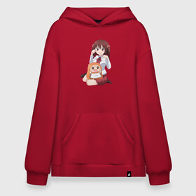 Худи SuperOversize хлопок с принтом Himouto! Umaru-chan  в Курске, 70% хлопок, 30% полиэстер, мягкий начес внутри | карман-кенгуру, эластичная резинка на манжетах и по нижней кромке, двухслойный капюшон
 | anime himouto | anime umaru | himoto | himouto | himouto umaru | himouto umaru chan | umaru | umaru chan | аниме | аниме умару | аниме химото | двуличная сестренка умару | умару | химото | химото умару тян