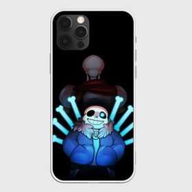 Чехол для iPhone 12 Pro Max с принтом UNDERTALE в Курске, Силикон |  | Тематика изображения на принте: sans | undertale | андертале | андертейл | игра | подземная история | подземная сказка | санс | ундертале