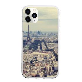 Чехол для iPhone 11 Pro матовый с принтом Париж в Курске, Силикон |  | Тематика изображения на принте: город | париж | улицы города | франция | эйфелевая башня