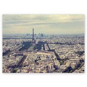 Поздравительная открытка с принтом Париж в Курске, 100% бумага | плотность бумаги 280 г/м2, матовая, на обратной стороне линовка и место для марки
 | город | париж | улицы города | франция | эйфелевая башня