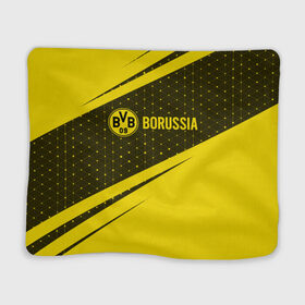 Плед 3D с принтом BORUSSIA / Боруссия в Курске, 100% полиэстер | закругленные углы, все края обработаны. Ткань не мнется и не растягивается | borussia | club | dortmund | footbal | logo | боруссия | дортмунд | знак | клуб | логотип | логотипы | символ | символы | форма | футбол | футбольная | футбольный
