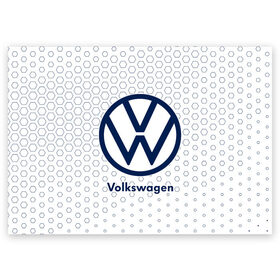 Поздравительная открытка с принтом VOLKSWAGEN / Фольксваген в Курске, 100% бумага | плотность бумаги 280 г/м2, матовая, на обратной стороне линовка и место для марки
 | auto | logo | moto | symbol | volkswagen | авто | автомобиль | гонки | знак | лого | логотип | логотипы | марка | машина | мото | символ | символы | фольксваген