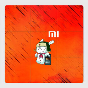 Магнитный плакат 3Х3 с принтом Xiaomi в Курске, Полимерный материал с магнитным слоем | 9 деталей размером 9*9 см | 