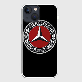 Чехол для iPhone 13 mini с принтом Значок Mercedes в Курске,  |  | mercedes | значки | лого | машины | мерседес