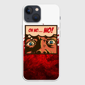 Чехол для iPhone 13 mini с принтом on no...NO в Курске,  |  | blood | diablo | haloween | horror | дьявол | зомби | кости | кровь | мозги | мясо | страшилка | ужасы | хеллоуин | хелоуин