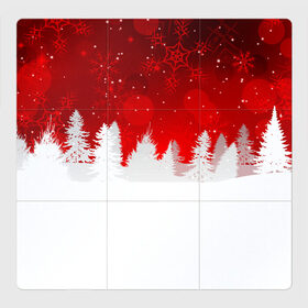 Магнитный плакат 3Х3 с принтом Новогоднее чудо в Курске, Полимерный материал с магнитным слоем | 9 деталей размером 9*9 см | Тематика изображения на принте: 