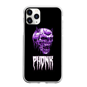Чехол для iPhone 11 Pro матовый с принтом Phonk в Курске, Силикон |  | hip | hip hop | hop | phonk | rap | skull | рэп | фонк | хип | хип хоп | хоп | череп