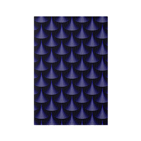 Обложка для паспорта матовая кожа с принтом Scales в Курске, натуральная матовая кожа | размер 19,3 х 13,7 см; прозрачные пластиковые крепления | Тематика изображения на принте: abstraction | illusion | pattern | purple | scales | shapes | shimmer | texture | waves | абстракция | волны | иллюзия | паттерн | переливаеться | текстура | фиолетовый | формы | чешуя