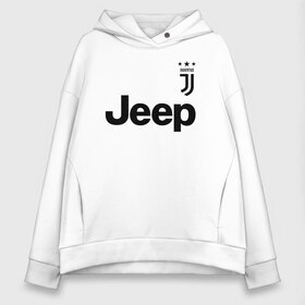 Женское худи Oversize хлопок с принтом JUVENTUS (НА СПИНЕ) в Курске, френч-терри — 70% хлопок, 30% полиэстер. Мягкий теплый начес внутри —100% хлопок | боковые карманы, эластичные манжеты и нижняя кромка, капюшон на магнитной кнопке | cristiano ronaldo | fc juventus | juventus | криштиану роналду. | фк ювентус | футбол | футбольный клуб | ювентус