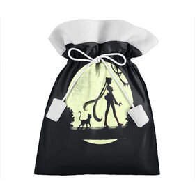 Подарочный 3D мешок с принтом SAILOR MOON в Курске, 100% полиэстер | Размер: 29*39 см | anime | anime girl | crystal | luna | mars | sailor moon | аниме | девушка | луна | лунная призма | манга | марс | сейлор мун
