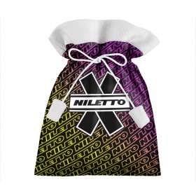Подарочный 3D мешок с принтом НИЛЕТТО / Niletto в Курске, 100% полиэстер | Размер: 29*39 см | hip | hop | logo | music | nileto | niletto | rap | знак | лого | логотип | логотипы | любимка | музыка | музыкант | нилето | нилетто | рэп | символ | символы | хип | хоп