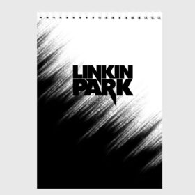 Скетчбук с принтом Linkin Park в Курске, 100% бумага
 | 48 листов, плотность листов — 100 г/м2, плотность картонной обложки — 250 г/м2. Листы скреплены сверху удобной пружинной спиралью | linkin park | music | rok | брэд делсон | гитара | джо хан | кайл кристнер | линкин парк | майк шинода | марк уэйкфилд | музыка | роб бурдон | рок | феникс фаррелл | честер беннингтон