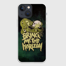 Чехол для iPhone 13 mini с принтом Bring me the Horizon в Курске,  |  | Тематика изображения на принте: bring me the horizon | альтернативный метал | англия | британия | дэткор | музыка | поп рок | принеси мне горизонт | рок | шеффилд