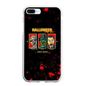 Чехол для iPhone 7Plus/8 Plus матовый с принтом Halloween в Курске, Силикон | Область печати: задняя сторона чехла, без боковых панелей | 31 октября | halloween | halowen | ведьма | день всех святых | джек | костюм | кровь | лого | монстр | надпись | праздник | приведение | призрак | светильник | символ | страшная | тыква | ужасы | хеллоуин | хеллуин