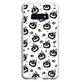 Чехол для Samsung S10E с принтом Halloween в Курске, Силикон | Область печати: задняя сторона чехла, без боковых панелей | 31 октября | halloween | halowen | ведьма | день всех святых | джек | костюм | кровь | лого | монстр | надпись | праздник | приведение | призрак | светильник | символ | страшная | тыква | ужасы | хеллоуин | хеллуин