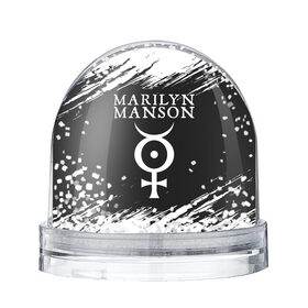 Снежный шар с принтом MARILYN MANSON / М. МЭНСОН в Курске, Пластик | Изображение внутри шара печатается на глянцевой фотобумаге с двух сторон | logo | manson | marilyn | music | rock | группа | лого | логотип | логотипы | менсон | мерилин | мерлин | музыка | мэнсон | мэрилин | рок | символ