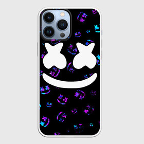 Чехол для iPhone 13 Pro Max с принтом MARSHMELLO   МАРШМЕЛЛОУ в Курске,  |  | face | logo | marsh | marshmallow | marshmello | marshmelo | mello | smile | лицо | лого | маршмеллов | маршмеллоу | маршмеллу | маршмело | маршмелов | маршмелоу | маска | музыка | рожица | символ | смайл | улыбка