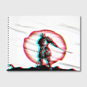 Альбом для рисования с принтом Phonk Japanese Samurai в Курске, 100% бумага
 | матовая бумага, плотность 200 мг. | Тематика изображения на принте: 90 | 90 е | hip hop | music | phonk | phonk japan | phonk memphis | phonk rap | rap | samurai | trap | trill | vhs | девяностые | музыка | музыка фонк | реп | рэп | треп | трэп | флекс | фонк | фонк мемфис | фонк реп | фонк рэп | фонк япония |