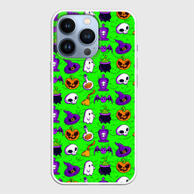 Чехол для iPhone 13 Pro с принтом HALLOWEEN в Курске,  |  | halloween | праздник хэллоуин | страшный | тыква. | ужас | хэллоуин | хэллоуин 2020