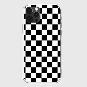 Чехол для iPhone 12 Pro с принтом Шахматка в Курске, силикон | область печати: задняя сторона чехла, без боковых панелей | абстракция | в клетку | игра | клетка | клеточка | тренд | черно белая | черно белая клетка | шахматка | шахматная клетка | шахматы