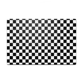 Пазл магнитный 126 элементов с принтом Шахматка в Курске, полимерный материал с магнитным слоем | 126 деталей, размер изделия —  180*270 мм | абстракция | в клетку | игра | клетка | клеточка | тренд | черно белая | черно белая клетка | шахматка | шахматная клетка | шахматы