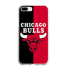 Чехол для iPhone 7Plus/8 Plus матовый с принтом Чикаго Буллз в Курске, Силикон | Область печати: задняя сторона чехла, без боковых панелей | Тематика изображения на принте: bulls | chicago | chicago bulls | nba | баскетбол | буллз | нба | чикаго | чикаго буллз