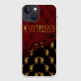 Чехол для iPhone 13 mini с принтом LIVERPOOL. в Курске,  |  | lfc | liverpool | sport | ynwa | ливерпуль | лфк | спорт
