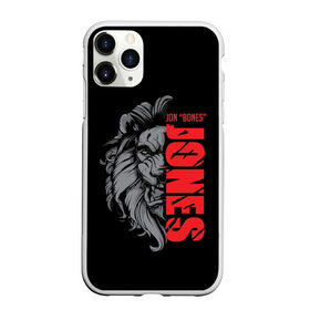 Чехол для iPhone 11 Pro матовый с принтом Jon Bones Jones в Курске, Силикон |  | bones | jon | jones | mma | ufc | боец | джон | джонс | единоборства | кости | кость | мма | смешанные | юфс