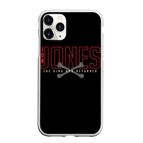 Чехол для iPhone 11 Pro матовый с принтом Jon Bones Jones в Курске, Силикон |  | bones | jon | jones | mma | ufc | боец | джон | джонс | единоборства | кости | кость | мма | смешанные | юфс