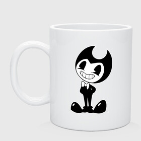Кружка керамическая с принтом Bendy And The Ink Machine в Курске, керамика | объем — 330 мл, диаметр — 80 мм. Принт наносится на бока кружки, можно сделать два разных изображения | bendy | bendy and the ink machine | бенди | бени | бенни | бэнди | детская | детям | игра | капли | компьютерная игра | краска | машина | подтеки | ужастик | чернила | чернильная