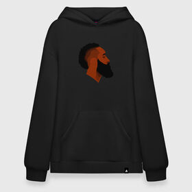 Худи SuperOversize хлопок с принтом James Harden в Курске, 70% хлопок, 30% полиэстер, мягкий начес внутри | карман-кенгуру, эластичная резинка на манжетах и по нижней кромке, двухслойный капюшон
 | basketball | game | harden | houston | james | nba | rockets | sport | баскетбол | борода | джеймс | нба | рокетс | спорт | тренер | харден | хьюстон | чемпион