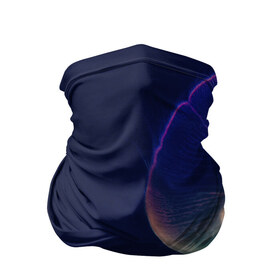Бандана-труба 3D с принтом Фантастическая медуза в Курске, 100% полиэстер, ткань с особыми свойствами — Activecool | плотность 150‒180 г/м2; хорошо тянется, но сохраняет форму | Тематика изображения на принте: медуза | медуза в море | морская медуза | плавающая медуза | светящаяся медуза