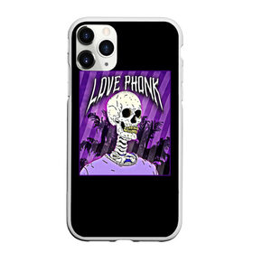 Чехол для iPhone 11 Pro матовый с принтом Love Phonk в Курске, Силикон |  | phonk memphis phonk | phonk rap | trap | рэп | трэп | фонк | фонк рэп | хип хоп
