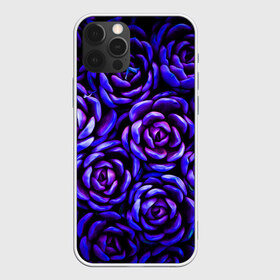 Чехол для iPhone 12 Pro Max с принтом Lovely Roses в Курске, Силикон |  | flowers | large | lovely roses | plants | purple | roses | succulent | texture | крупный | прекрасные розы | растения | розы | суккулент | текстура | фиолетовый | цветы