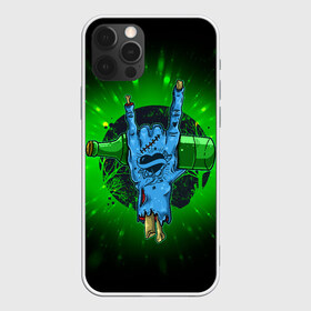 Чехол для iPhone 12 Pro Max с принтом Rock Zombie в Курске, Силикон |  | blood | diablo | haloween | horror | дьявол | зомби | кости | кровь | мозги | мясо | страшилка | ужасы | хеллоуин | хелоуин