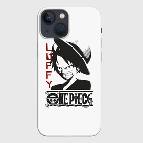 Чехол для iPhone 13 mini с принтом Монки Д. Луффи в Курске,  |  | hunter | lucy | luffy | monkey | mugiwara | one | piece | pirate | pis | straw hat | zoro | брук | ван | зоро | луси | луффи | люси | монки | нами | нико | охотник | пиратов | пираты | пис | робин | санджи | соломенная | тони | уан | усопп | фр