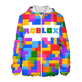 Мужская куртка 3D с принтом ROBLOX LEGO в Курске, ткань верха — 100% полиэстер, подклад — флис | прямой крой, подол и капюшон оформлены резинкой с фиксаторами, два кармана без застежек по бокам, один большой потайной карман на груди. Карман на груди застегивается на липучку | piggy | roblox | roblox games | roblox piggy | игра роблокс | пигги. | роблокс | роблокс пигги | робукс
