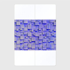 Магнитный плакат 2Х3 с принтом UlliCom в Курске, Полимерный материал с магнитным слоем | 6 деталей размером 9*9 см | abstraction | blue | mesh | mosaic | panels | surface | texture | абстракция | мозайка | панели | поверхность | сетка | синий | текстура