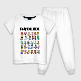 Детская пижама хлопок с принтом ROBLOX PIGGY в Курске, 100% хлопок |  брюки и футболка прямого кроя, без карманов, на брюках мягкая резинка на поясе и по низу штанин
 | piggy | roblox | roblox games | roblox piggy | игра роблокс | пигги. | роблокс | роблокс пигги | робукс
