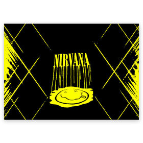 Поздравительная открытка с принтом NIRVANA в Курске, 100% бумага | плотность бумаги 280 г/м2, матовая, на обратной стороне линовка и место для марки
 | dave grohl | dave grohl nirvana | geffen | krist novoselic | kurt cobain | kurt cobain nirvana | music | nirvana | nirvana dave grohl | nirvana remastered | nirvana remastered videos | remastered music videos | rock | smells like teen spirit