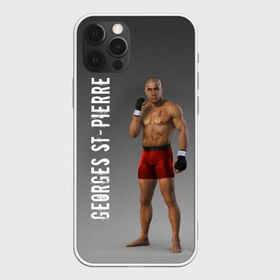 Чехол для iPhone 12 Pro Max с принтом Жорж Сен-Пьер в Курске, Силикон |  | fight | fight mma | georges st pierre | mma | ufc | ultimate fighting championship | боец мма | боец смешанных боевых искусств | бои без правил | бой | боксер | жорж сен пьер | канада | кикбоксер | мма | надпись | реслинг | сен пьер | 