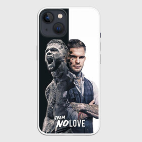 Чехол для iPhone 13 с принтом Коди Гарбрандт в Курске,  |  | cody garbrandt | fight | fight mma | mma | no love | team no love | ufc | ultimate fighting championship | боец мма | боец смешанных боевых искусств | бои без правил | боксер | гарбрандт | кикбоксер | коди гарбрандт | мма | надпись | не