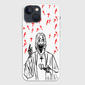 Чехол для iPhone 13 mini с принтом GHOSTEMANE в Курске,  |  | 1930 | blackmage | flesh | ghost | ghoste | ghostemane | ghostman | ghostmane | hexada | kreep | mane | mercury | music | nihil | noise | omnis | parv0 | pouya | rap | suicideboys | venom | гостмейн | гостмэйн