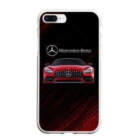 Чехол для iPhone 7Plus/8 Plus матовый с принтом Mercedes Benz AMG в Курске, Силикон | Область печати: задняя сторона чехла, без боковых панелей | 2020 | amg | auto | mercedes | mercedes amg gt | sport | авто | автомобиль | автомобильные | амг | бренд | марка | машины | мерседес | мерседес бенц амг | спорт