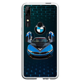 Чехол для Honor P Smart Z с принтом BMW i8 Turbo тюнинговая в Курске, Силикон | Область печати: задняя сторона чехла, без боковых панелей | bmw | bmw performance | bmw тюнинговая | i8 | i8 turbo | m | motorsport | performance | бмв | моторспорт | тюнинг