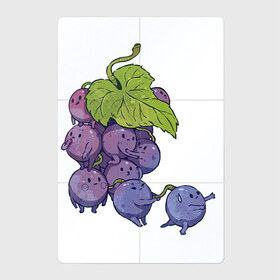 Магнитный плакат 2Х3 с принтом Виноградинки в Курске, Полимерный материал с магнитным слоем | 6 деталей размером 9*9 см | Тематика изображения на принте: арт | веточка винограда | виноград | виноградинки | мило | милота | рисунок | свежая ягода | свежие ягоды | свежий продукт | синий виноград | ягода | ягоды