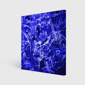 Холст квадратный с принтом Dark Blue Gan в Курске, 100% ПВХ |  | Тематика изображения на принте: abstraction | blue | frost | frozen | ice | shine | surface | texture | абстракция | блеск | замерзший | лед | мороз | поверхность | синий | текстура